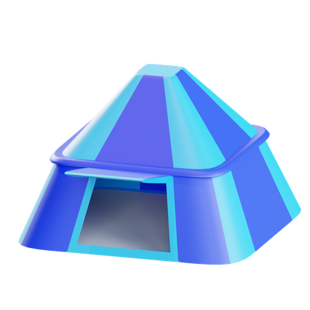 Barraca  3D Icon