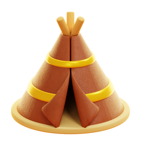 Barraca  3D Icon