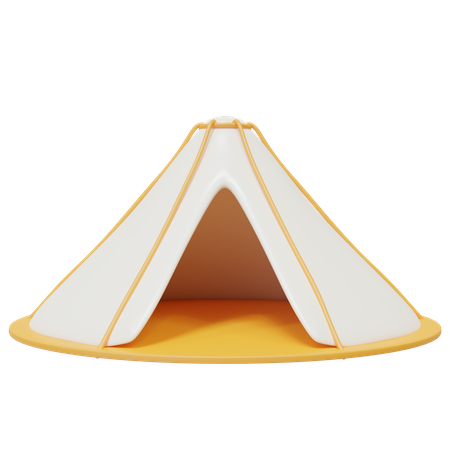 Barraca  3D Icon