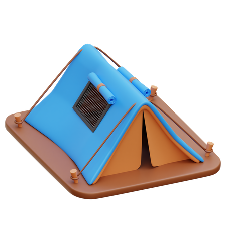 Barraca  3D Icon