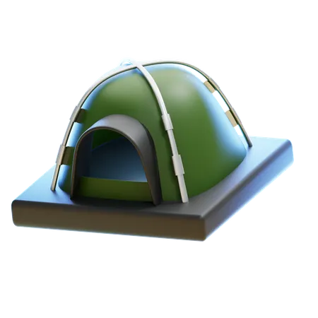 Barraca  3D Icon