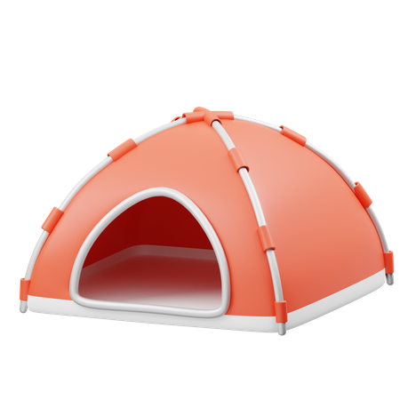 Barraca de acampamento  3D Icon