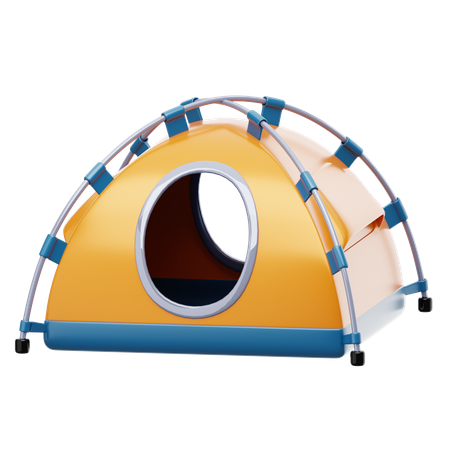 Barraca de acampamento  3D Icon