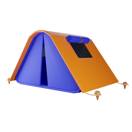 Barraca de acampamento  3D Icon