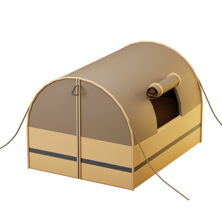 Barraca de acampamento  3D Icon