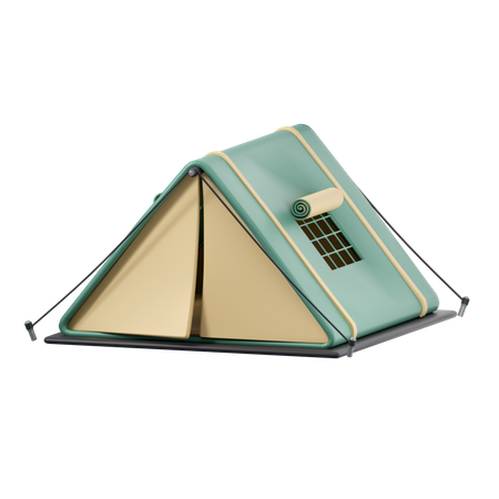 Barraca de acampamento  3D Icon