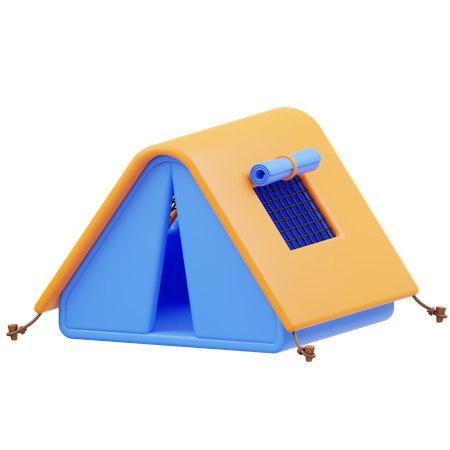 Barraca de acampamento  3D Icon