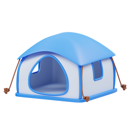 Barraca de acampamento  3D Icon