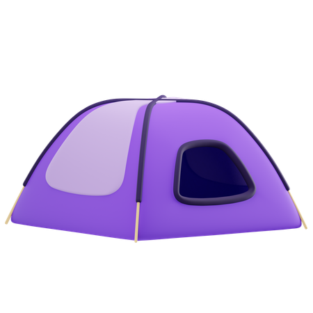 Barraca de acampamento  3D Icon