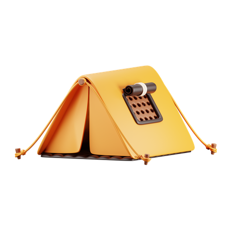 Barraca de acampamento  3D Icon