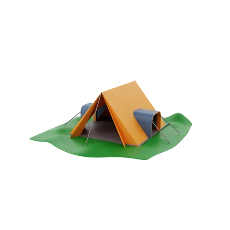 Barraca de acampamento  3D Icon