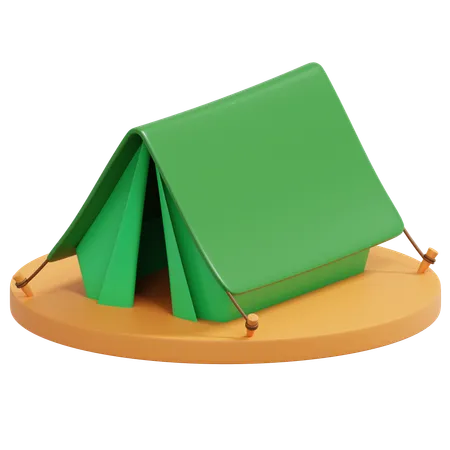 Barraca de acampamento  3D Icon