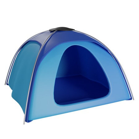Barraca de acampamento  3D Illustration