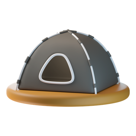 Barraca de acampamento  3D Icon