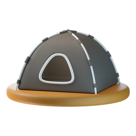 Barraca de acampamento  3D Icon