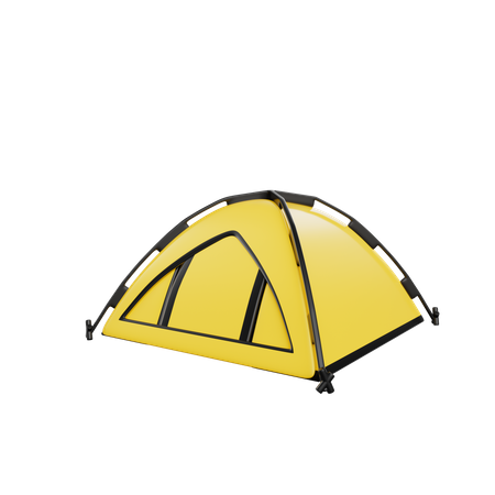 Barraca de acampamento  3D Icon