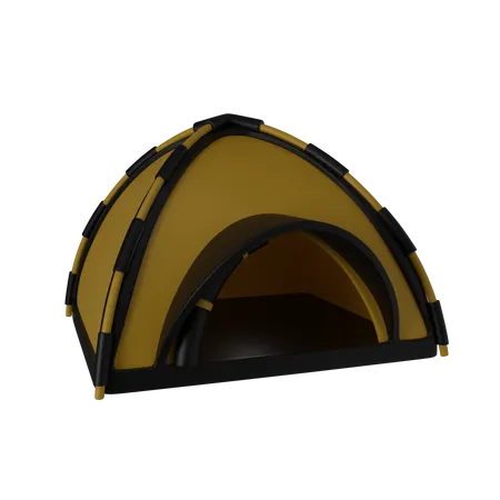 Barraca de acampamento  3D Icon