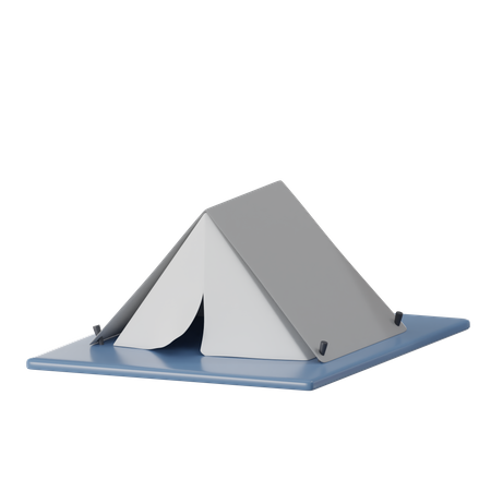 Barraca de acampamento  3D Icon