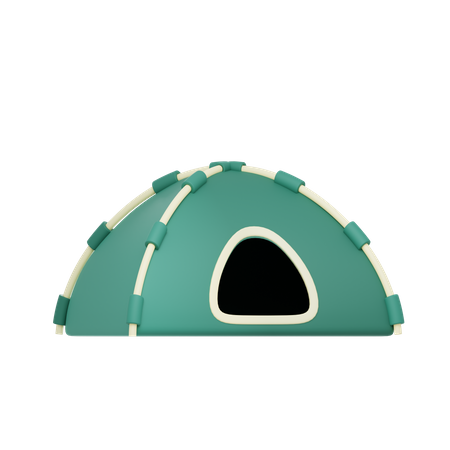 Barraca de acampamento  3D Icon