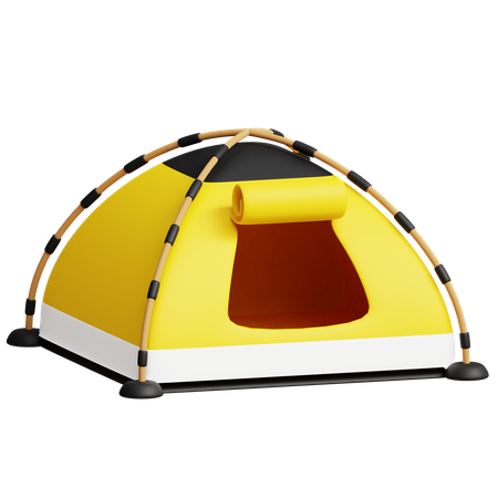 Barraca de acampamento  3D Icon