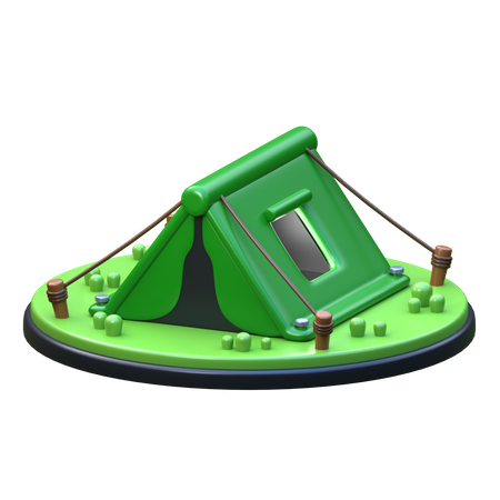 Barraca de acampamento  3D Icon