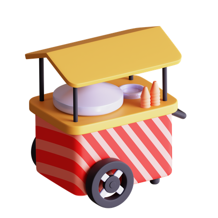 Barraca de comida  3D Icon
