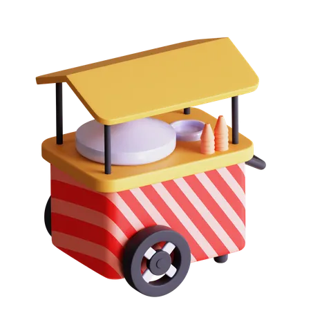 Barraca de comida  3D Icon