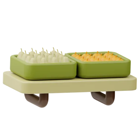 Barraca de frutas  3D Icon