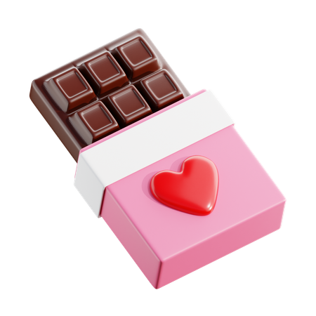 Barre de chocolat  3D Icon