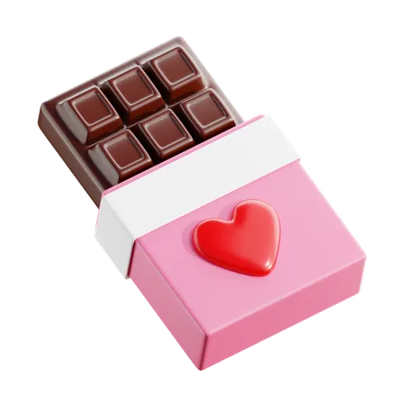 Barre de chocolat  3D Icon