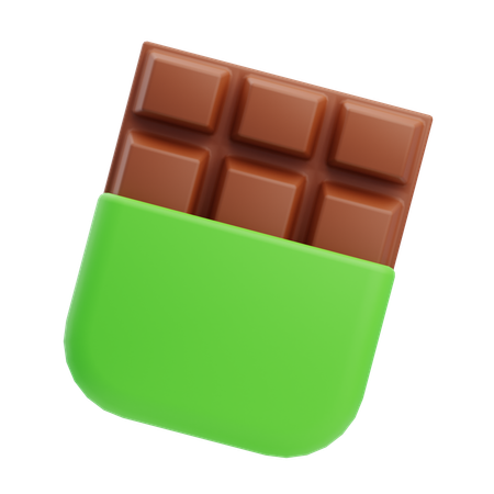 Barre de chocolat  3D Icon