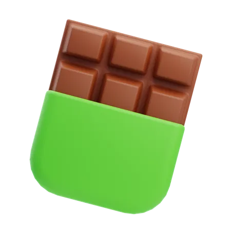 Barre de chocolat  3D Icon