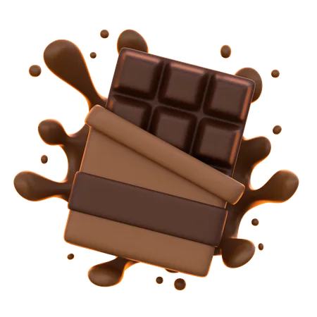 Barre de chocolat  3D Icon