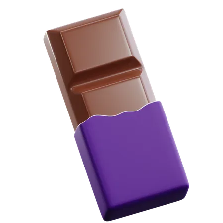 Barre de chocolat  3D Icon