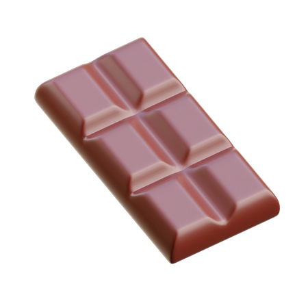 Barre de chocolat  3D Icon