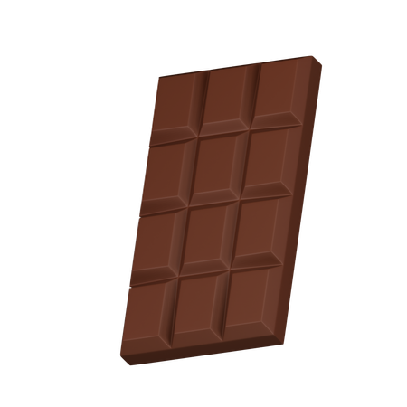 Barre de chocolat  3D Icon