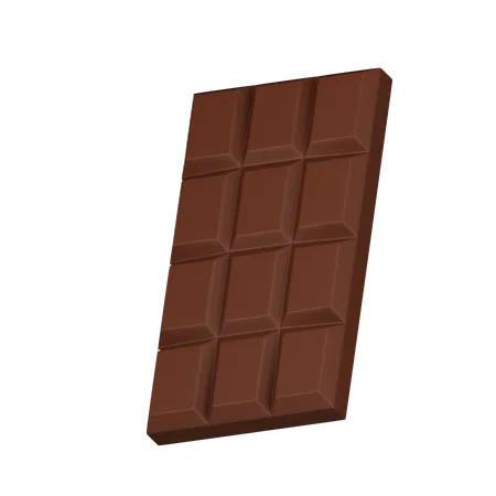 Barre de chocolat  3D Icon