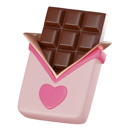 Barre de chocolat  3D Icon