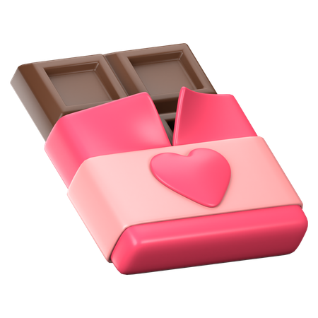 Barre de chocolat  3D Icon