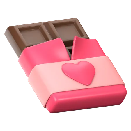 Barre de chocolat  3D Icon