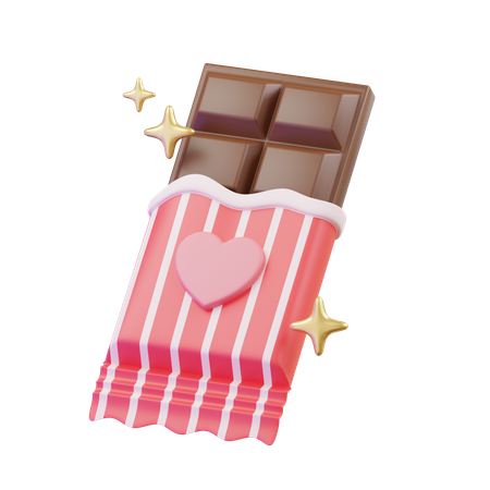 Barre de chocolat  3D Icon