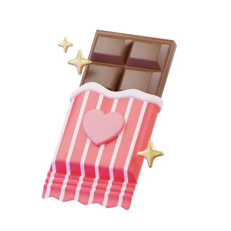 Barre de chocolat  3D Icon