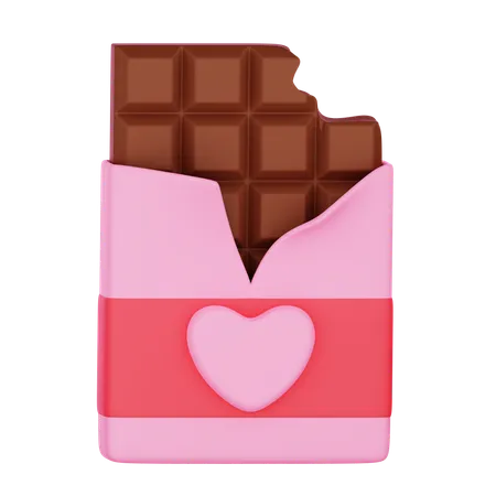 Barre de chocolat  3D Icon