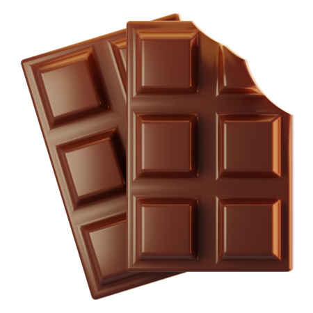 Barre de chocolat  3D Icon