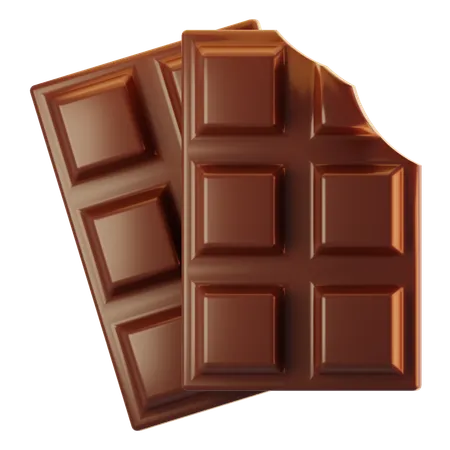 Barre de chocolat  3D Icon