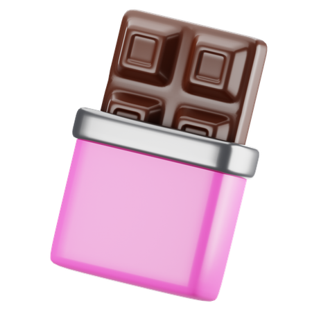 Barre de chocolat  3D Icon