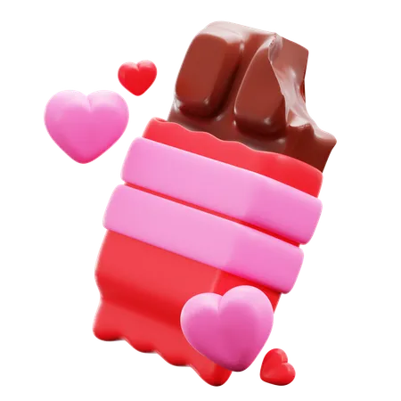 Barre de chocolat  3D Icon