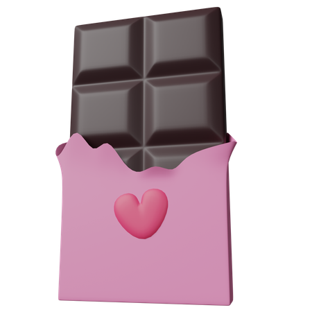 Barre de chocolat  3D Icon