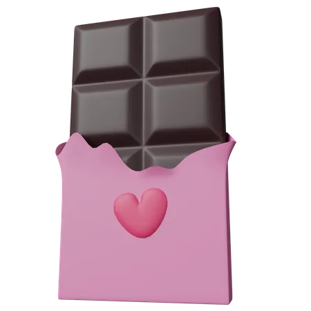 Barre de chocolat  3D Icon