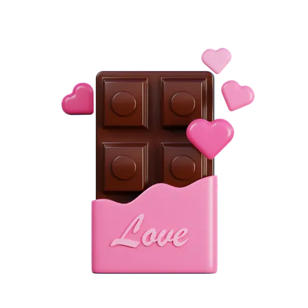 Barre de chocolat  3D Icon